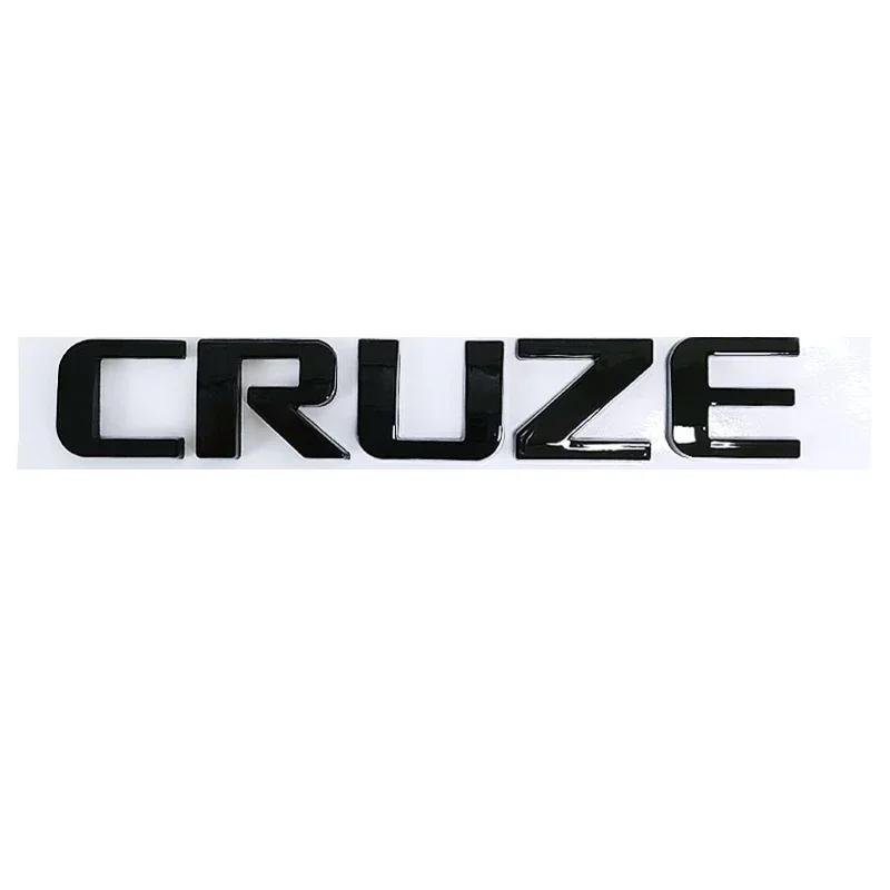 

14.5x2.2см ABS для Chevrolet Cruze Логотип Наклейка Эмблема на Бок Кузова Автомобиля Наклейка на Задний Багажник Декор Салона Авто чёрный