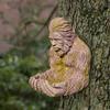 Waterproof Tree-Mounted Outdoor Sculpture Feeder Unique Backyard & Garden Art Decor Outdoor Decorative Feeder
