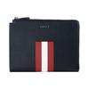Cow Leather Wallet Coin Purse, Clutch Men's Black 6236764