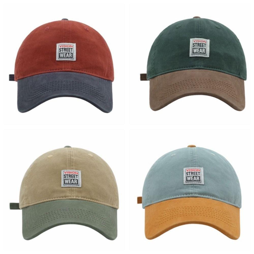 Adjustable Baseball Hat Soft Top Vintage Trucker Cap New Peaked Cap  Casual Wear