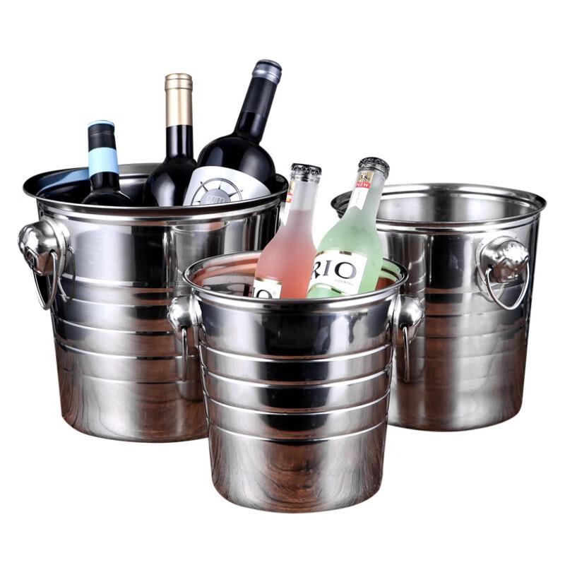 5L Stainless Steel Portable Ice Bucket