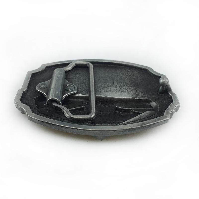 Retro Masonic Plate Buckle: American West-Inspired Fashion Belt