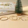 Jewelry Kit Christmas Countdown Calendar Fashion Bracelet Necklace Ring Earrings 24 Days Xmas Advent Calendars Gifts For Girls