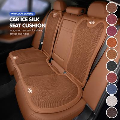 AXADSN1 Car Seat Cover Universal Anti Slip Protector Ice Silk Cool Mat For Ceed Sportage Rio K5 K2 Optima Cerato Proceed Venga