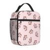 Meestverkochte Varken Dubbele Laag School Lunchtas Dieet Maaltijd Verpakking Nylon Lunchtas