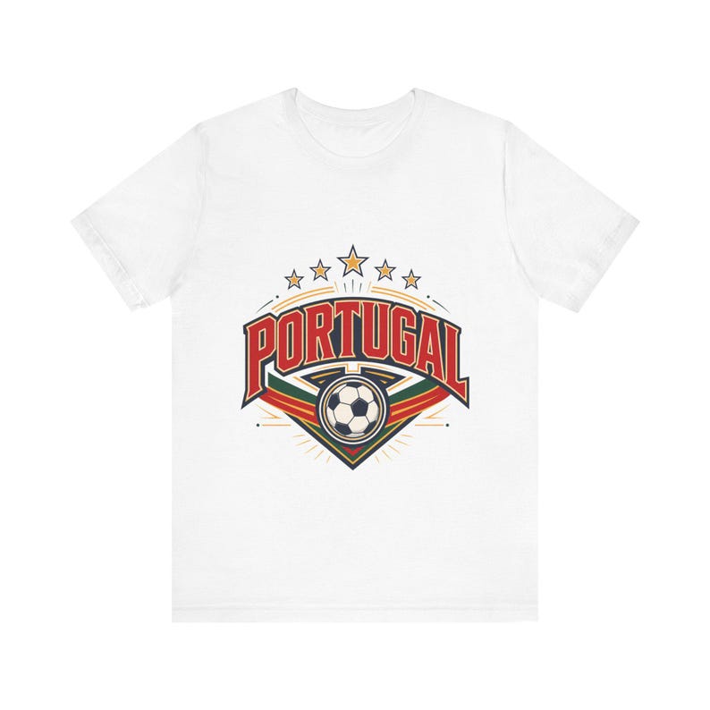 Portugal Soccer T Shirt, PORTUGAL Tournament Fan Tee, Country Football Supporter Shirt M