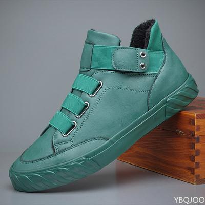 Fashion New Men's Fashion Shoes Black High Top Casual Shoes Men Wear-resisting Loafers Designer Leisure Vulcanized Shoes 2025