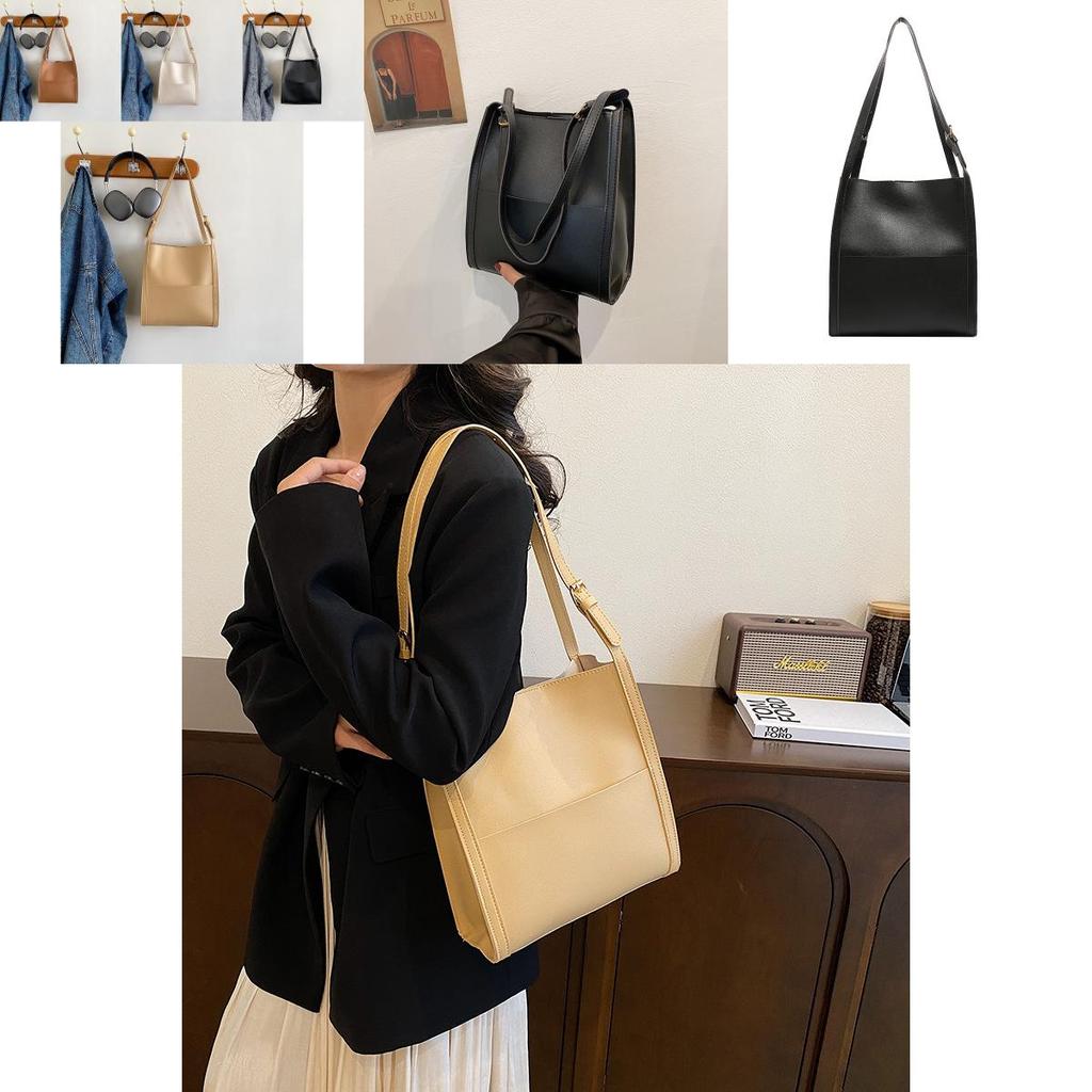Stylish Retro Large Capacity Tote Bag For Women Perfect For Spring Summer 2024