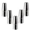 5-piece Mig Welding Gas Nozzle For The Lincolns Magnums PRO 100L And PRO 175L Welding Gas Model KP3075-1-50F