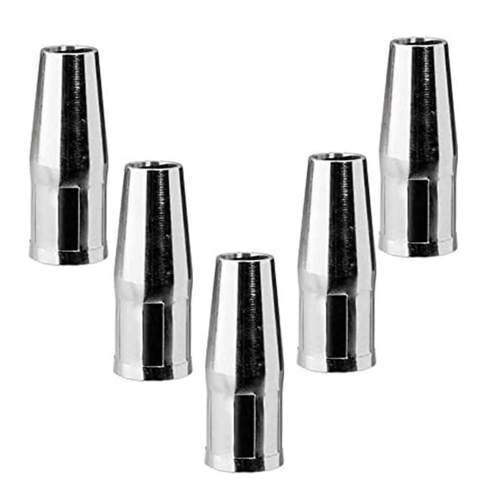 5-piece Mig Welding Gas Nozzle For The Lincolns Magnums PRO 100L And PRO 175L Welding Gas Model KP3075-1-50F