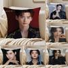 Lee Jong Suk Cushion Cover Silky Short Plush DoubleSided Printed Pillow Case for Sofa All Seasons Home Decor Gift