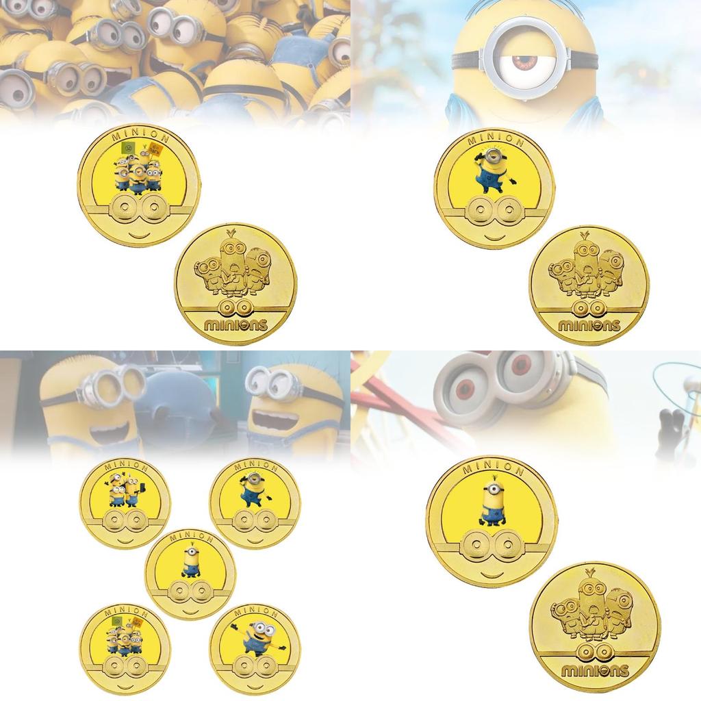 Adorable Minion Kevin Despicable Me Commemorative Coin Gift For Kids And Friends