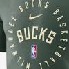 Nike Milwaukee Bucks Dri-Fit NBA FW24 Fashion Casual Basketball Short Sleeve T-Shirt Men T-Shirts Cypress-Green HF1427-323