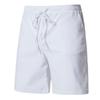 2024 Herren Casual Baumwoll- & Leinen Kordelzugshorts im japanischen Stil - Unifarben, leicht, jugendliches Design