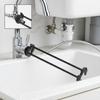 5-in-1 Sink Wrench Multifunctional Carbon Steel Faucet Key Plumbing Pipe Wrench Bathroom Kitchen Sink Repair Set Hardware Tools