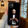 United States TV The Godfather Phone Case For IPhone 16 15 14 13 12 11 Pro Max Plus X XS MAX Black Matte Phone Fundas