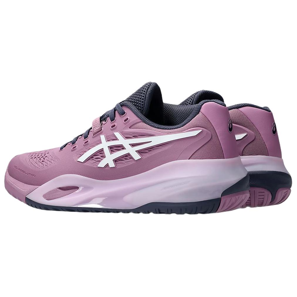 Asics GEL RESOLUTION 10 Low Top Tennis Shoes Women's Purple Sneakers 1042A278-500