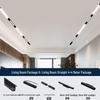 Recessed Magnetic Track Light: Concealed Linear Spotlight for Living Rooms, Bedrooms, Hallways & Household Surfaces