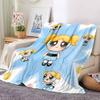 The Powerpuff Girls Flannel Blanket, High quality Comfortable for All Seasons, Home Decor, Warmth and Comfort