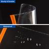 Tamaki 10 Pack Zipper Plastic Envelopes, Small Plastic Envelopes, A6 Size for Pencil Case Bulk, Bill Bag, 10 Color (9x4.7 Inch)