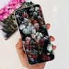 For Vivo Y15s Y15A Y15C Case V2134 V2120 V2147 V2139 Popular Flower Slim Soft Silicone Clear Back Cover For Vivo Y01 V2166 Funda