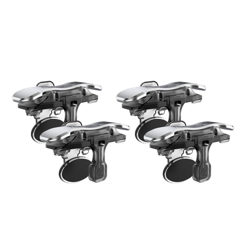 1Pair Game Trigger for PUBG Mobile Phone Controller Gamepad Joystick Shooting L1 R1 Key Button Cell Phones Gaming Accessories 5