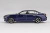 Sunrich MINI GT Scale BMW I7 xDrive60 Tanzanite Blue Metallic Finished Model 1/64 (Left-Hand Drive) MGT01111-L