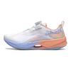 Li Ning Kids Ultra Light 21 Comfortable Soft Sole Non Slip Shock Absorption Low Top Running Shoes Kids Running Shoes White Pink YKFU012-8