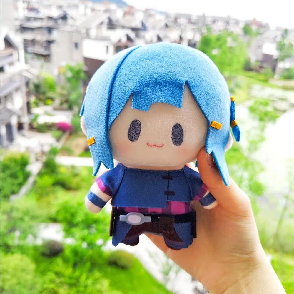15Cm Pendant Jinx Stuffed Doll Soft Body Game Jinx Plusies Toy Fans Backpack Keychain Plush Holiday Birthday Gift
