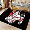 1pc Sanrio Hello Kitty Mermaid Printed Office Carpet Rectangle Rug Under The Table,Perfect Room Decor for Living Room, Bedroom, Kitchen, Non-slip Floo