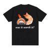 I Eat Cement Cursed Cat Funny Meme T Shirt for Women Fashion Casual Short Sleeve T Shirts Women T-shirt Tops
