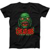 Creature From The Black Lagoon Inspired Parody Retro Gift Tee Black T Shirt 478