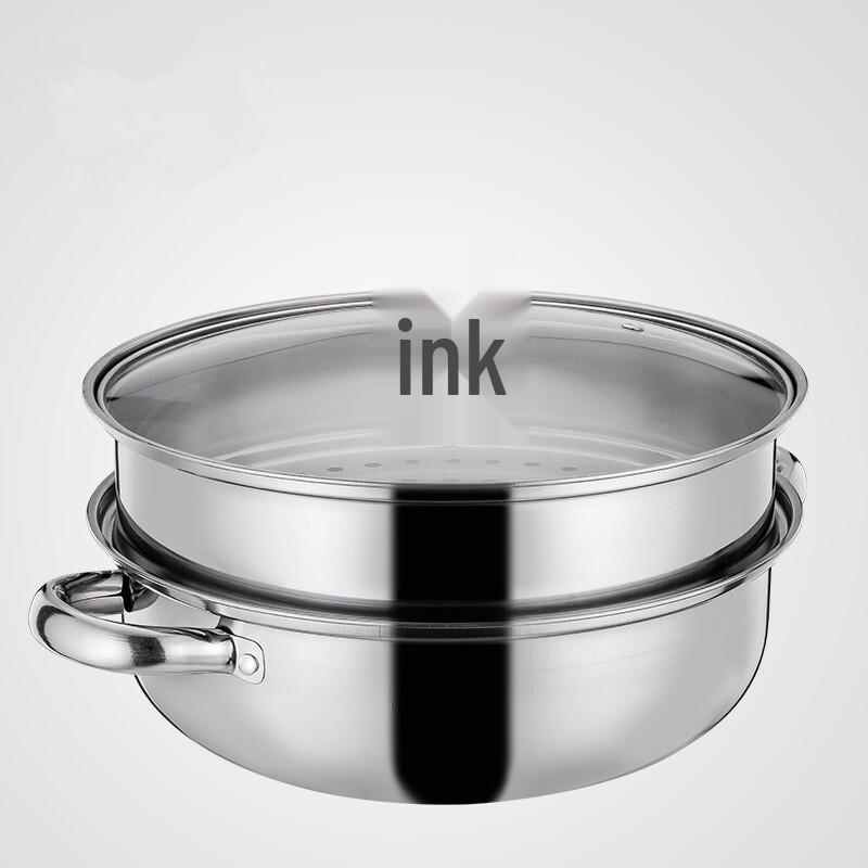 BYSTON 2-Layer 316L Stainless Steel Steamer Pot BST-06