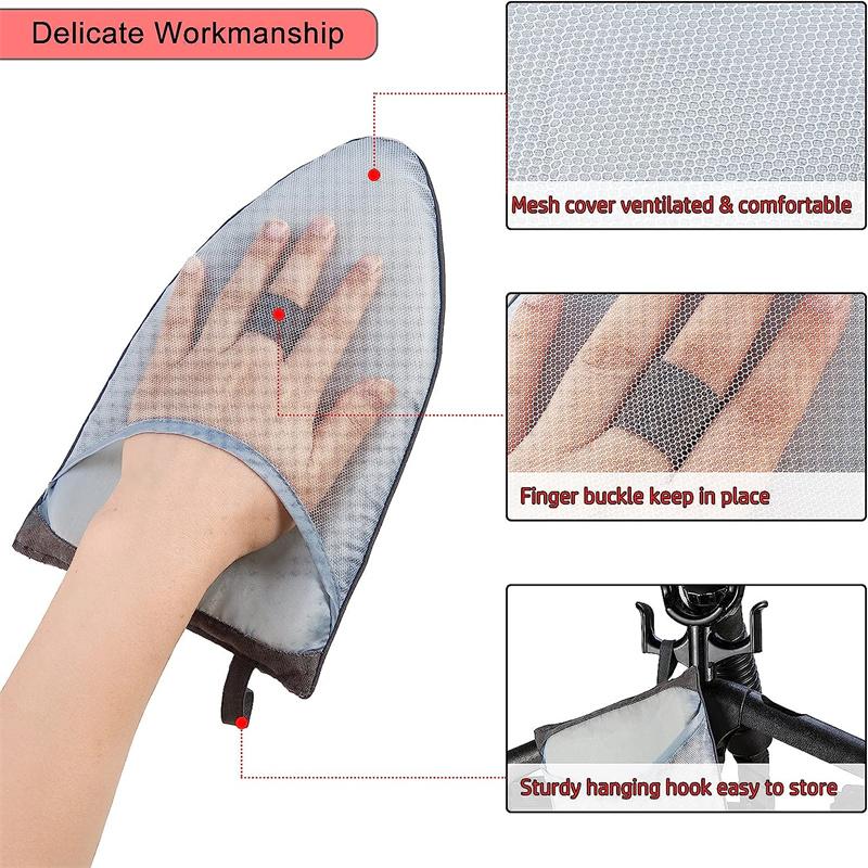 Garment Steamer Ironing Gloves Anti Steam Glove Heat Resistant Garment Steamer Mitt, Garment Steamer Accessories For Clothes