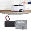 Gear Motor   24V Speed Reduction Self Locking Dual Shaft Reversible Worm Geared Motor
