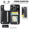 Wallet Card Holder Case for iPhone 16 15 14 13 12 11 Pro Max XS XR Leather Cover