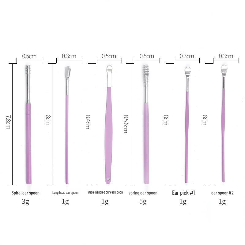 Premium Ear Cleaning Kit: High-End Ear Pick & Ear Spoon Set for Safe Earwax Removal