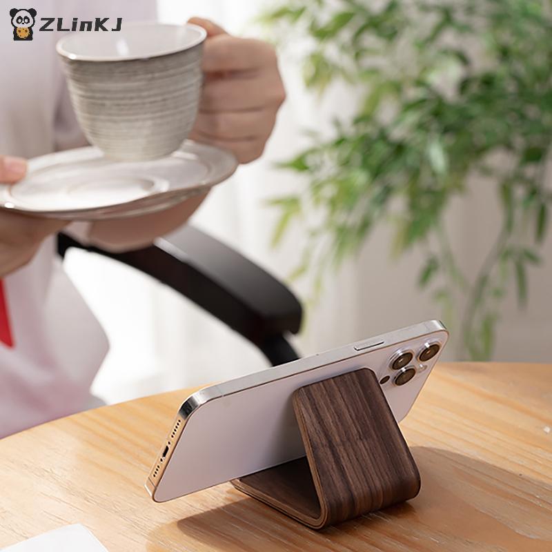 1 Stück Massivholz Handyhalter Rezeption Visitenkartenständer Multifunktionale Heim- und Büro-Schreibtischdekoration