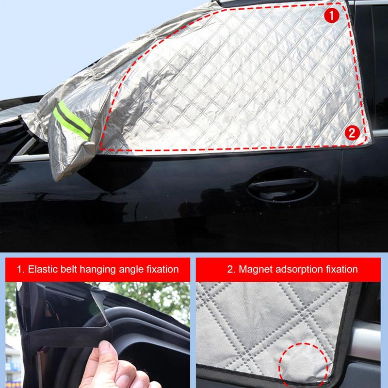 Pokrowiec na przednią szybę na lód i śnieg Folia aluminiowana Pokrowiec na przednią szybę samochodową Pokrowiec na przednią szybę samochodową Osłona przeciwsłoneczna Pokrowce na przednią szybę Śnieg