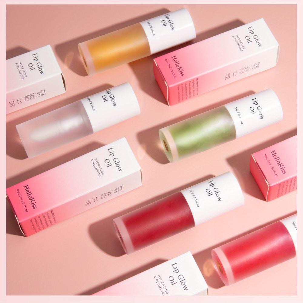 7 Kleuren Fruitige Lipgloss Lipolie Voedend Hydraterend Verbetert Droge Lips, Gebarsten Peeling Lipbasis Tootsie Lipolie Heldere Lipolie Lippenbalsem