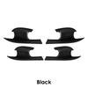 ABS Carbon Fiber 4 PCS Door Handle Bowl Cover For Honda Accord 11th  Car Styling Accessories