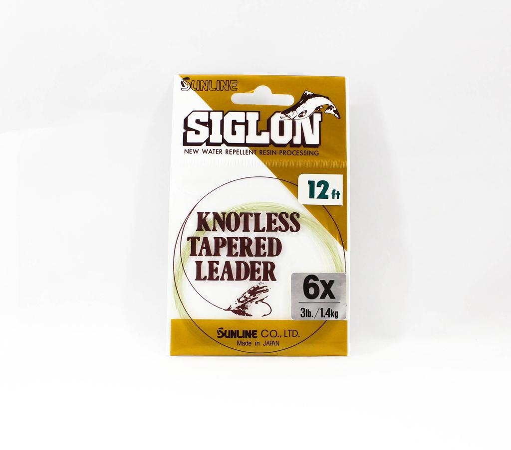 Sunline Stożkowy przypon Siglon Nylon 12 FT 6X/3Lb/0,13 mm (0453)