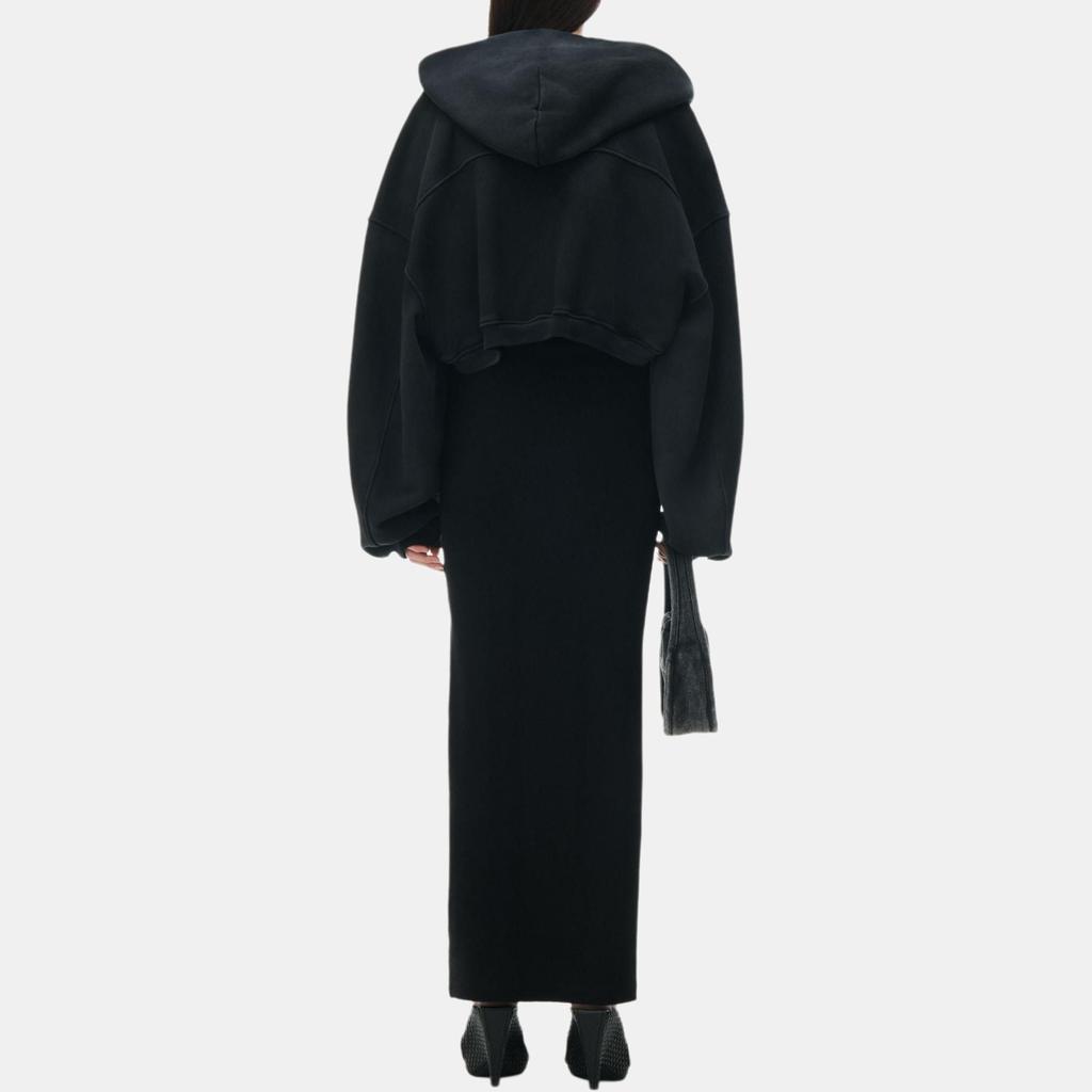Alexander Wang Zip-up Cropped Hoodie Women's 4CC2241495021A