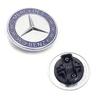 W212 GLC GLK 2025 Heiß Für AMG Auto Für Mercedes benz AMG Auto Metall Flaches Motorhauben-Emblem Front-Plakette Logo Aufkleber Für Mercedes Benz W2 AF1