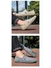 Cross-Border Octopus Plus Size Men's Genuine Leather Low-Top Casual Bean Shoes