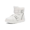 New UGG Mini Buckle Short Boots 'White' Women's 1138157-WHT