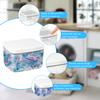 Automatic Pop-Up Laundry Container Sealed Laundry Bead Storage Box with Measuring Cup Food Rice Cereal Container Bins Storage
