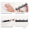 No Drilling Coffee Cups Holder Metal Cup Holder Multifunctional Cup Storage Rack  Kitchen