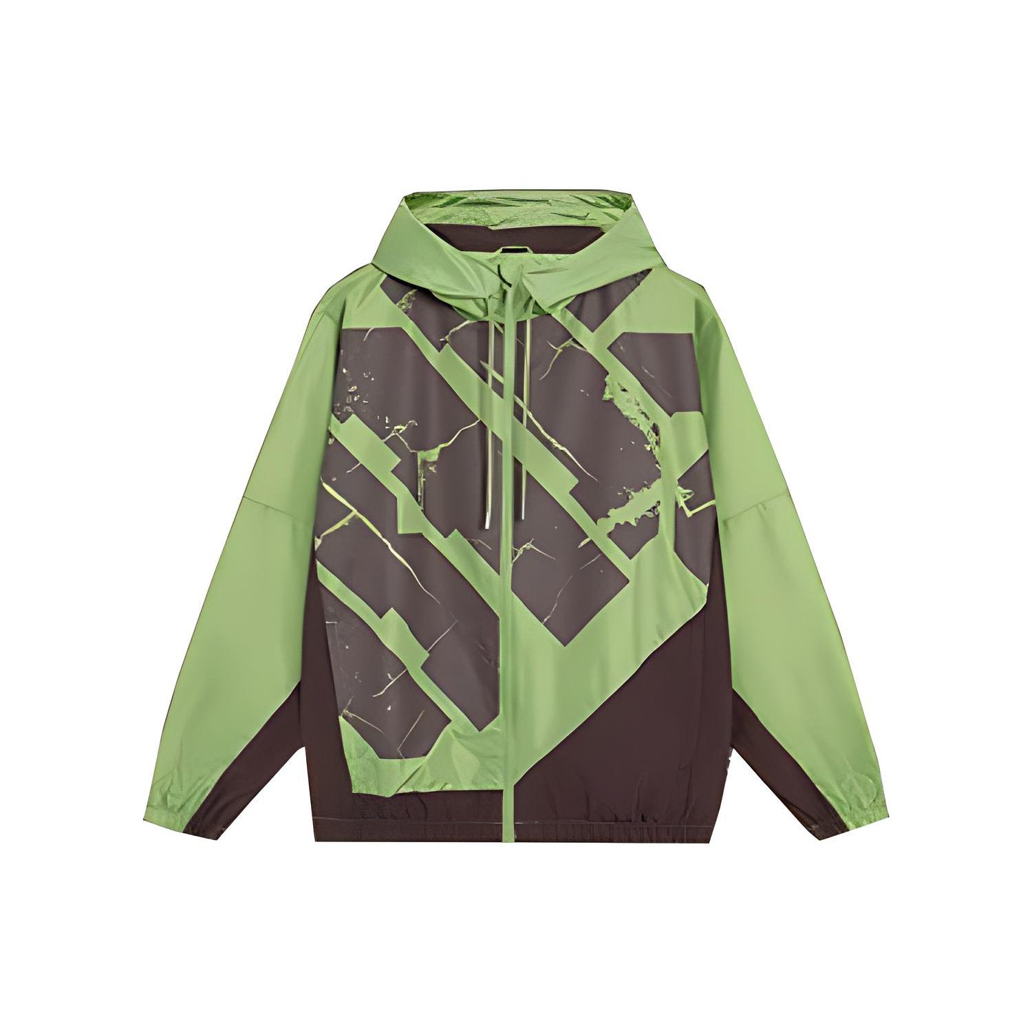 Li Ning Trench Coat Men s Moss Green AFDT059-5 M