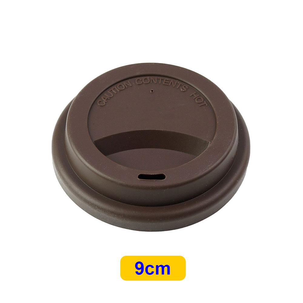 2 Misure Universali Riutilizzabili Coperchi in Silicone Freschezza Coperchi Isolanti Anti-Polvere Coperchio Tazza da Caffè Adatto per 8.5-9cm